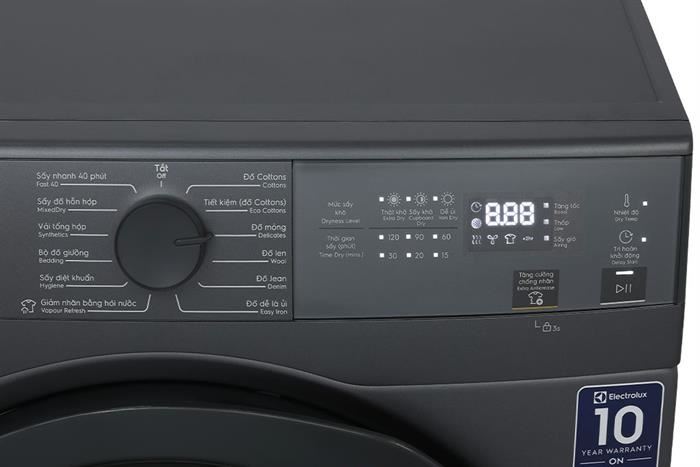 Máy Sấy Thông Hơi Electrolux UltimateCare 9 Kg EDS904N3SC